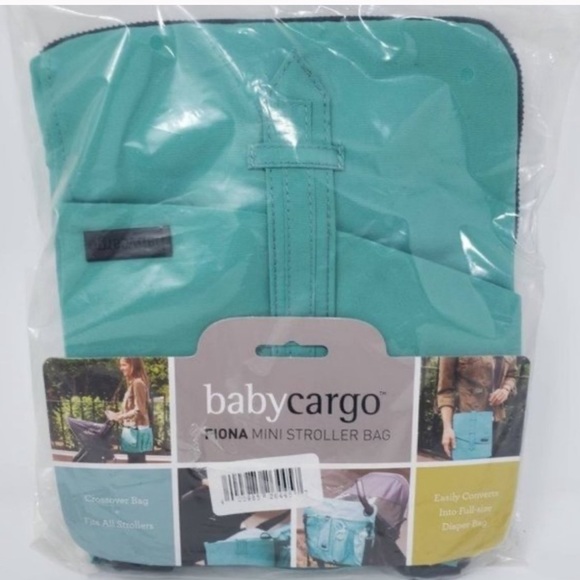 Baby Cargo Fiona Bag (Blue) Stroller / Diaper Bag to Crossover Bag - Brand New! - Picture 11 of 12